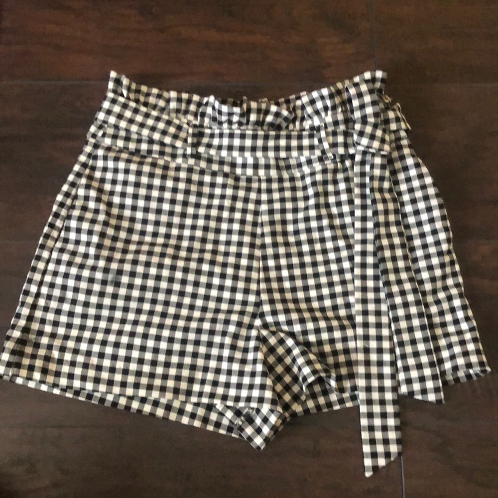 Gingham Print Zara (Trafaluc) Shorts